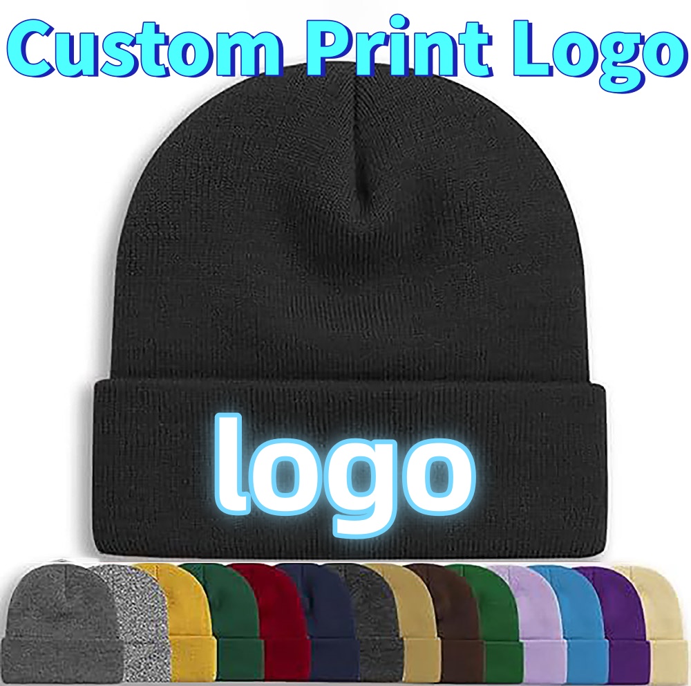 Baseball Cap Fitted - หมวกไหมพรมพิมพ์โลโก้ตามสั่ง ผู้ชาย ผู้หญิง สีพื้น สไตล์คลาสสิก ทรงโดม