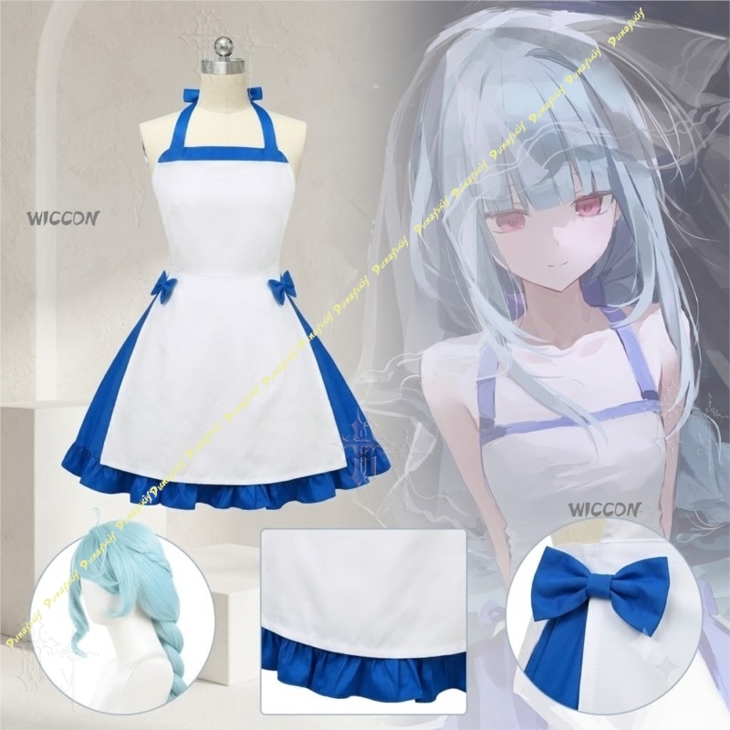 Japanese Street Fashion Female - ชุดคอสเพลย์ตัวละครสีน้ำเงิน Zeno Summer After Halloween ชุดคอสเพลย์แฟชั่นสำหรับคอสเพลเยอร์หญิง