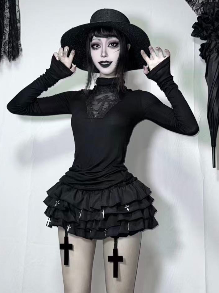 Japanese Street Fashion Female - กระโปรงสั้นสไตล์ญี่ปุ่น Y2K น่ารักแบบคาวาอี้ แฟชั่นผู้หญิงหวานๆ สไตล์ฮาราจูกุ กระโปรงทรงเอ