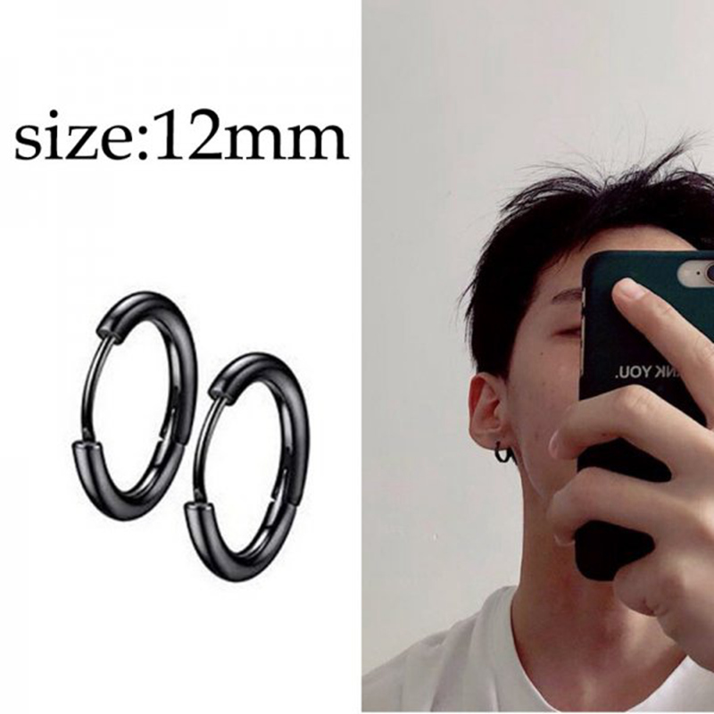 ต่างหูสแตนเลสไทเทเนียมสไตล์พัง - Street Fashion Earrings บทวิจารณ์และราคา