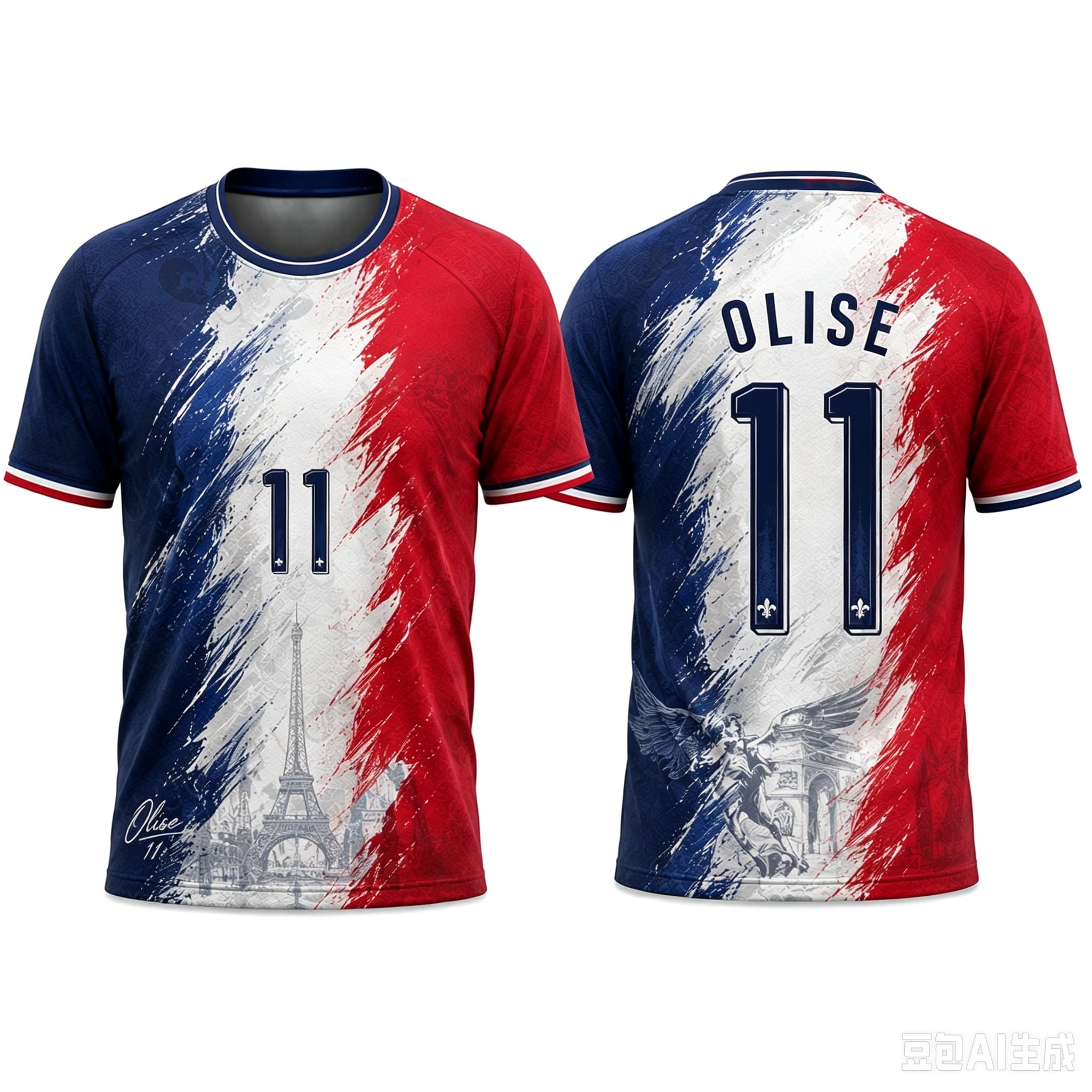 เสื้อฟุตบอลผู้ชายลายธงชาติฝรั่ - Street Fashion Usa บทวิจารณ์และราคา