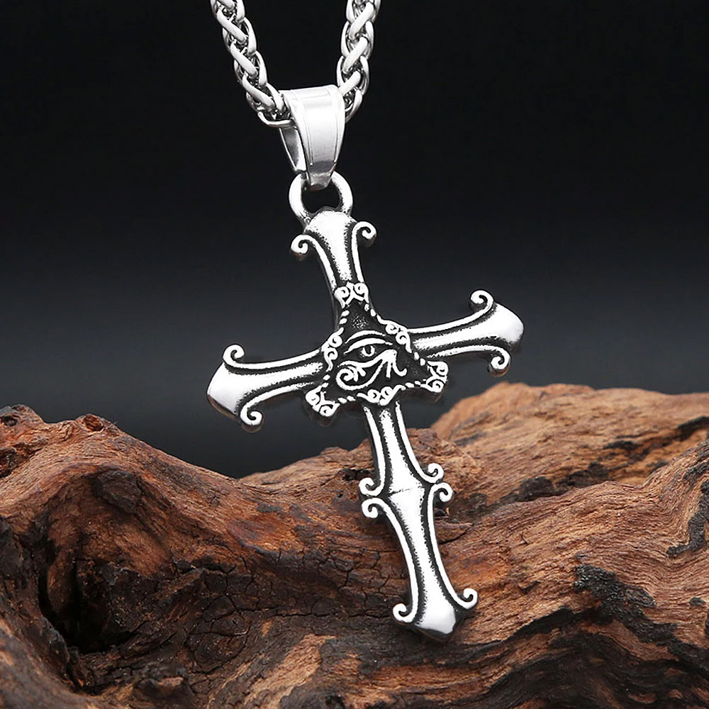 จี้สร้อยคอรูปดวงตาแห่งการมองเห - Street Fashion Egypt บทวิจารณ์และราคา