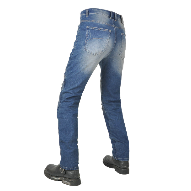 กางเกงยีนส์ขี่มอเตอร์ไซค์สำหรั - Distressed Jean Rip บทวิจารณ์และราคา