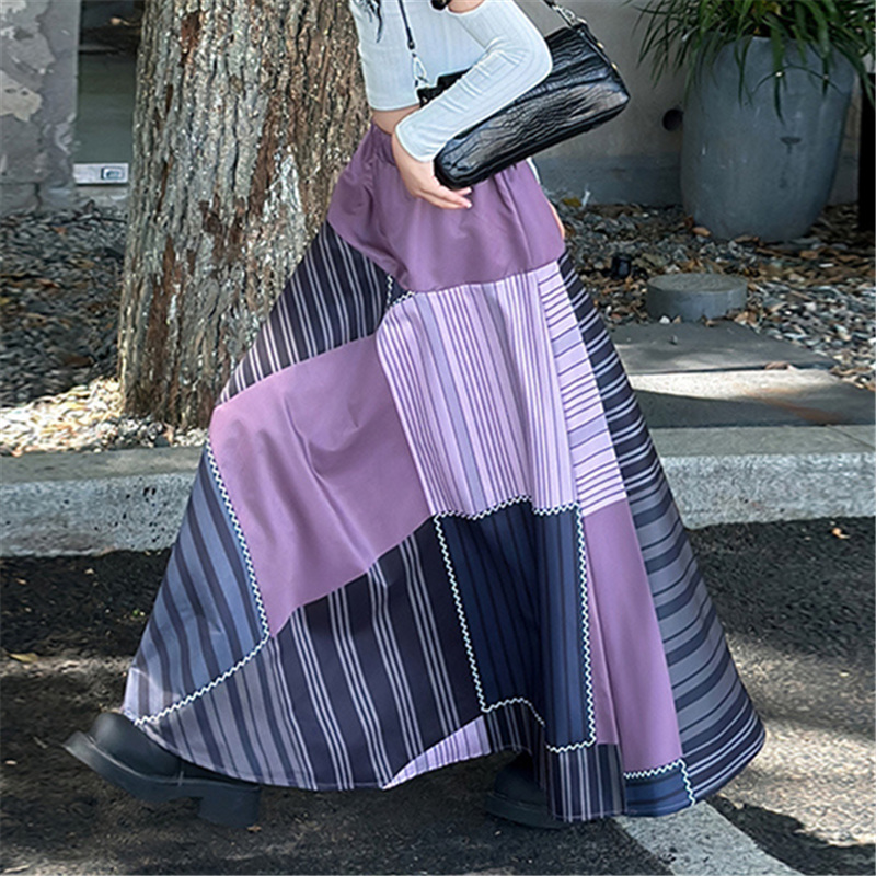 กระโปรงสตรีทเอวสูงสง่างามสำหรั - Japanese Street Fashion Female บทวิจารณ์และราคา
