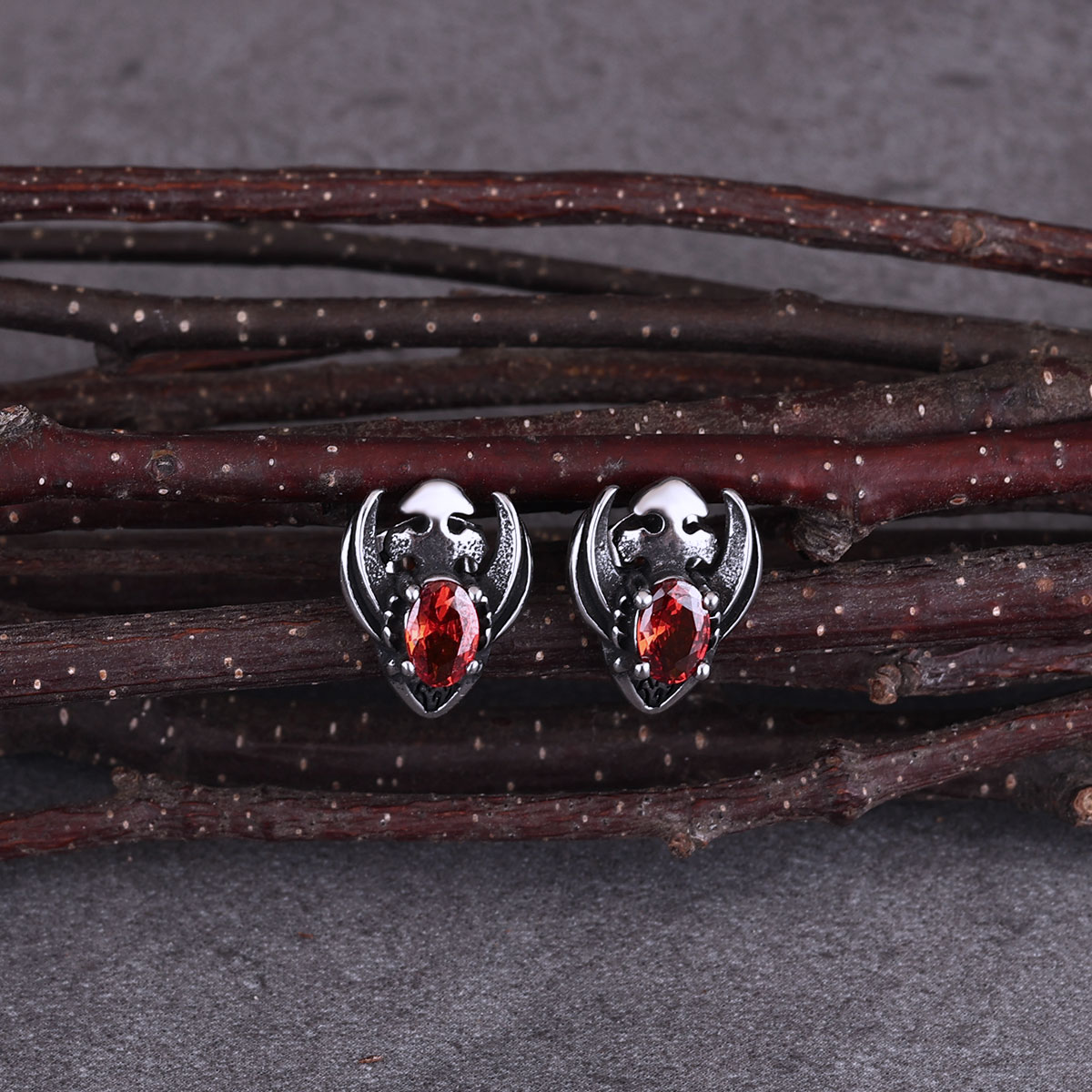 ต่างหูแฟชั่นเต่าทองสแตนเลสสำหร - Street Fashion Earrings บทวิจารณ์และราคา