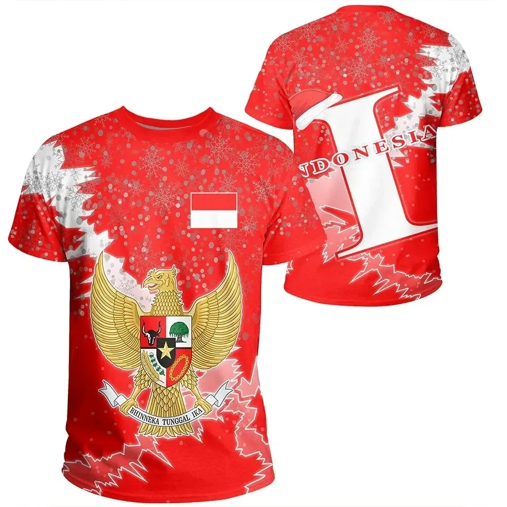 ธงอินโด 3D Heraldic พิมพ์เสื้อ - Street Fashion Usa บทวิจารณ์และราคา
