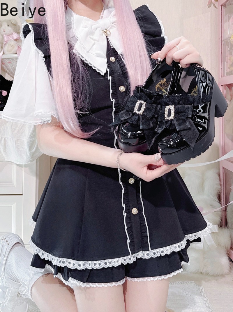 รองเท้าญี่ปุ่นแท้ Heartbeat สำ - Japanese Street Fashion Female บทวิจารณ์และราคา