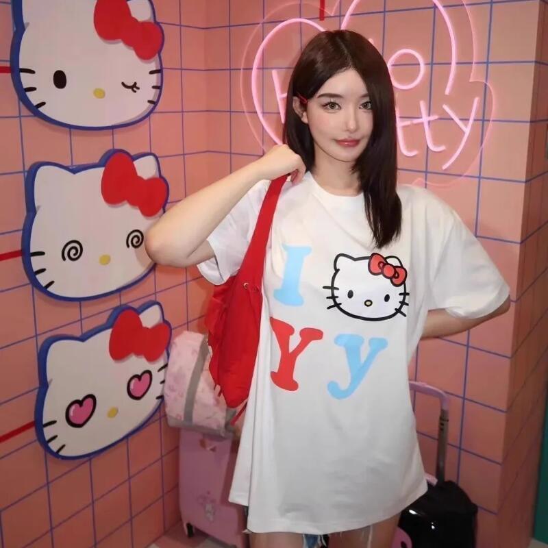 เสื้อยืดแขนสั้นซานริโอ ซัมเมอร - Street Fashion Jersey บทวิจารณ์และราคา