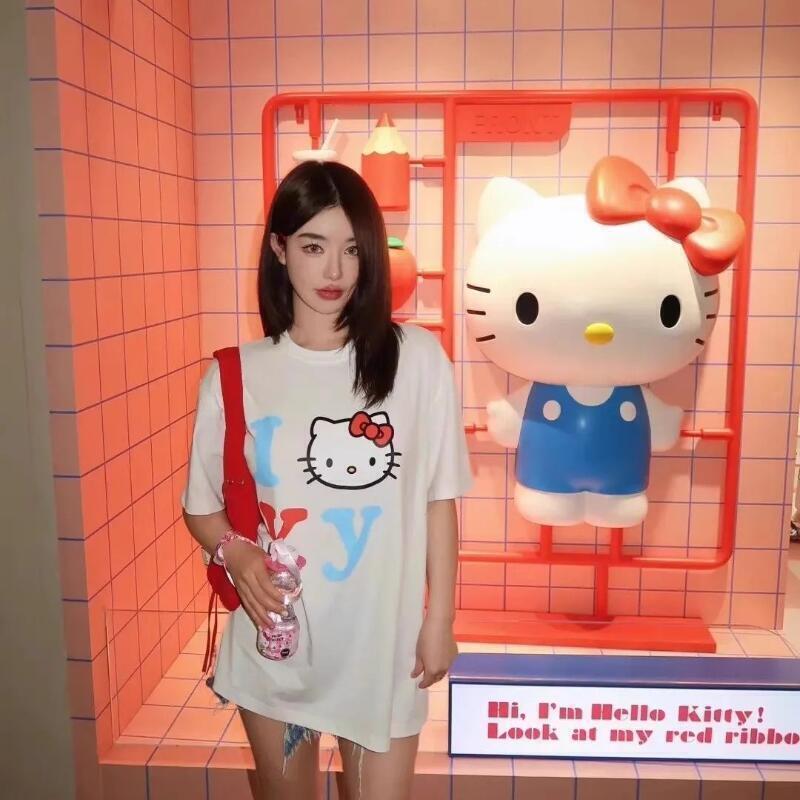 เสื้อยืดแขนสั้นซานริโอ ซัมเมอร - Street Fashion Jersey บทวิจารณ์และราคา