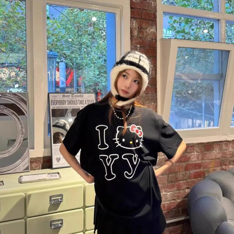 เสื้อยืดแขนสั้นซานริโอ ซัมเมอร - Street Fashion Jersey บทวิจารณ์และราคา